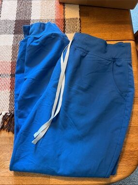 Figs Royal Blue Women's Drawstring Jogger Scrubs